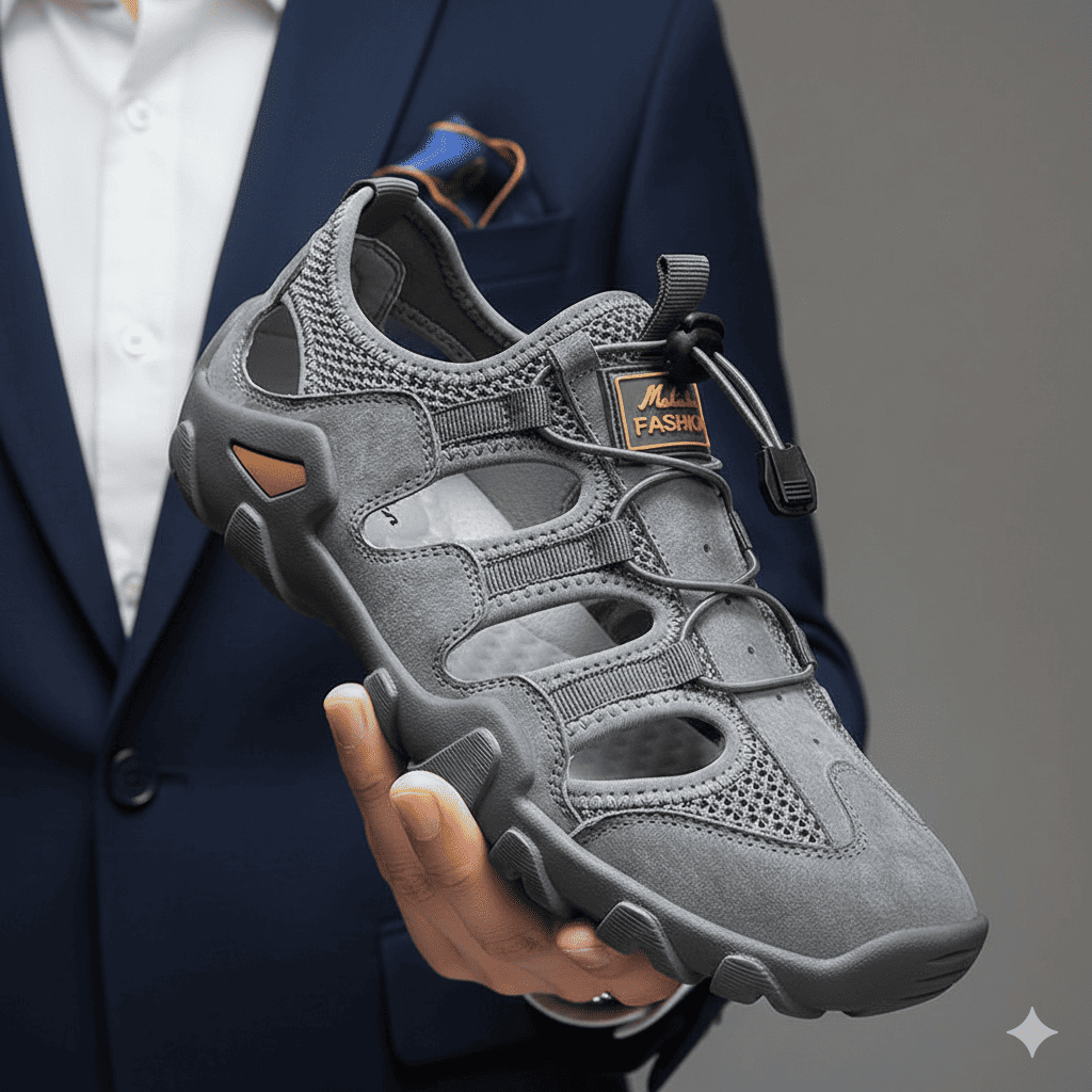 Viatu vya Kupanda Milima vya Wanaume Vinavyozuia Kuteleza - Faraja Inayopumua