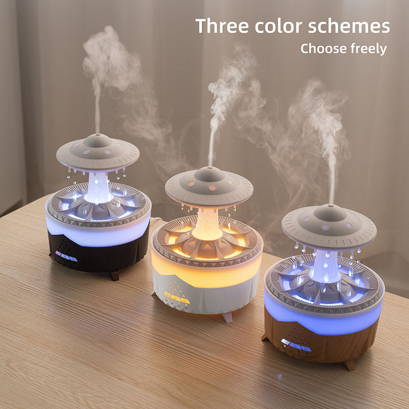 👽 UFO Rain Cloud Aroma Diffuser – Relax, Refresh & Transform Your Space ✨🌧️