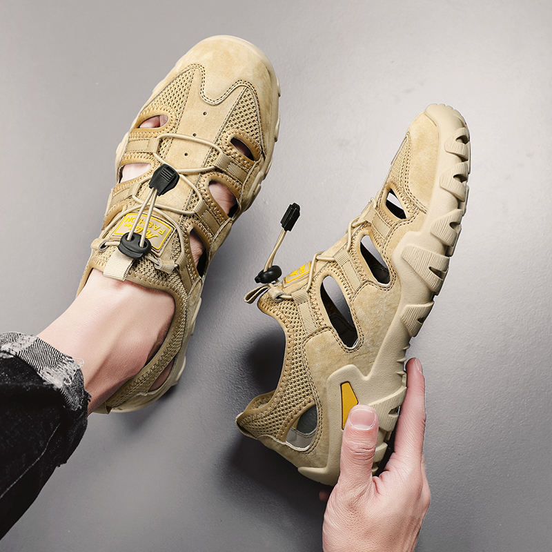 Men’s Anti-Slip Hiking Sandals – Breathable Comfort