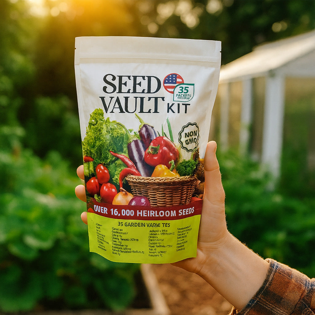 🌾 Ultimate Survival Vegetable Seed Vault 2026 🌽 35 Garden Varieties