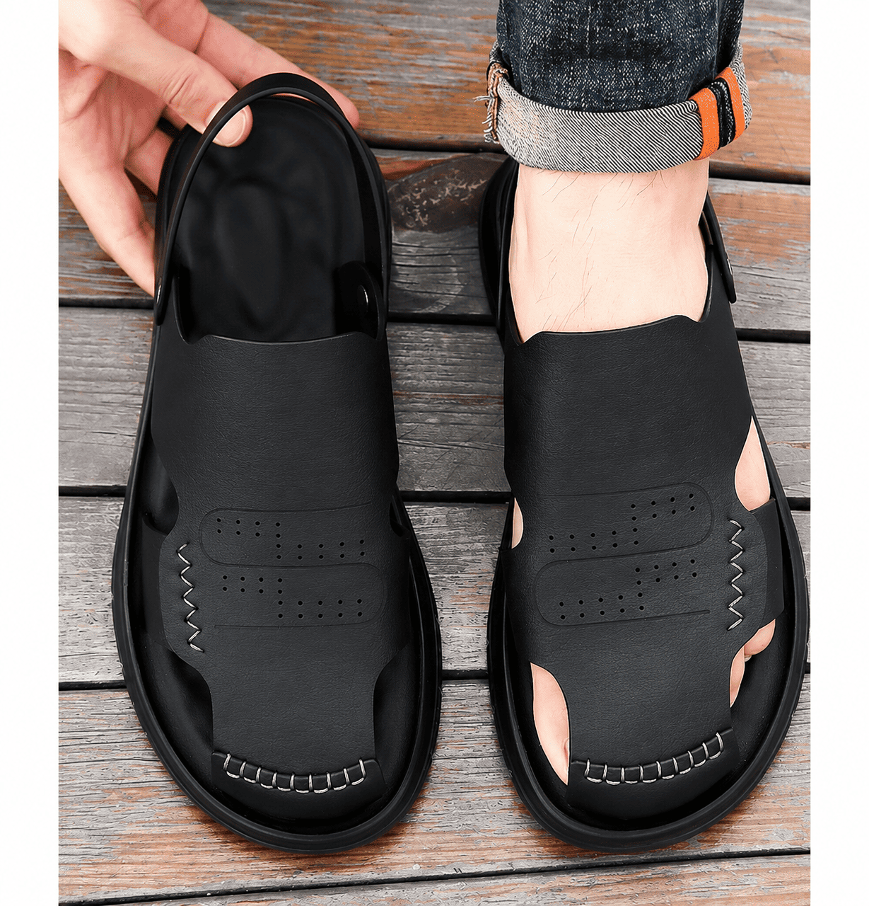 🌟 Men’s Casual Breathable Sandals