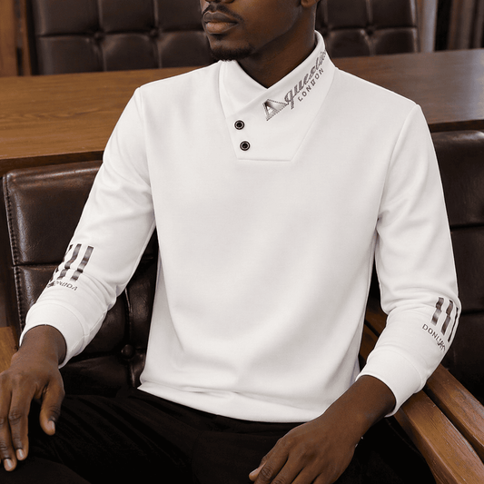 🤍 Men’s Premium White Sweatshirt✨
