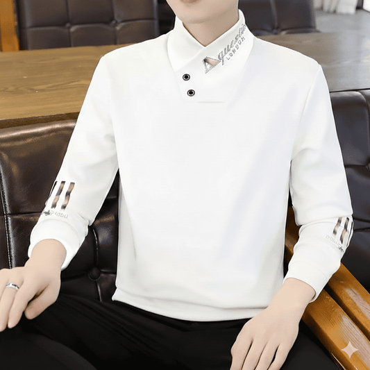 🤍 Men’s Premium White Sweatshirt✨