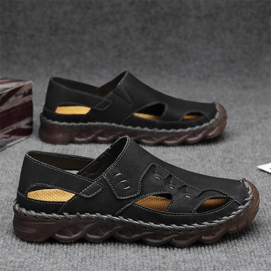 👞 New Design Men’s Sandals with Genuine Rubber Sole