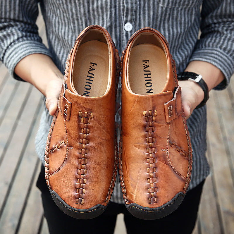 👞 Men’s Casual Breathable Leather Shoes✨