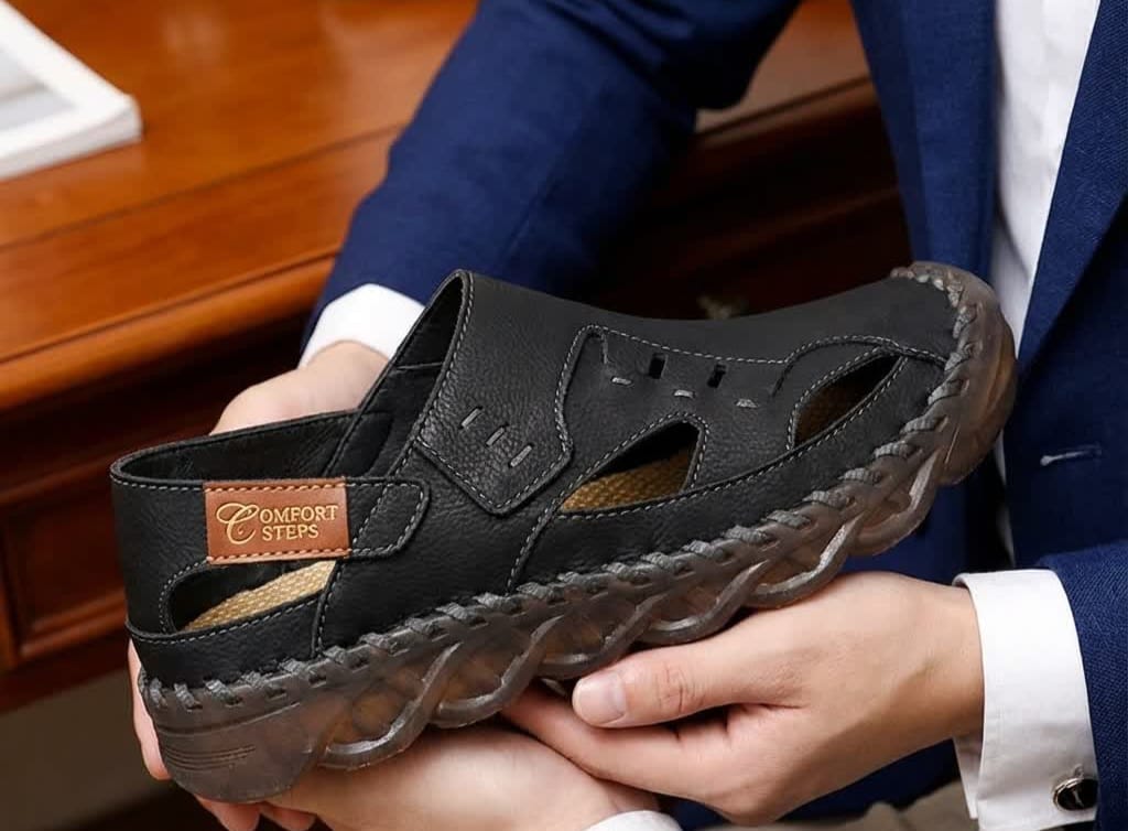 👞 Viatu Vipya vya Wanaume vyenye Soli Halisi ya Mpira