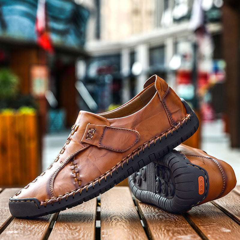 👞 Men’s Casual Breathable Leather Shoes✨