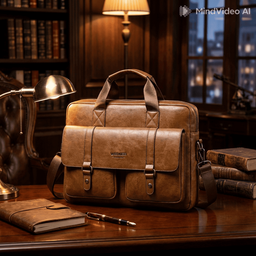 💼 WEIXIER Men’s PU Bag