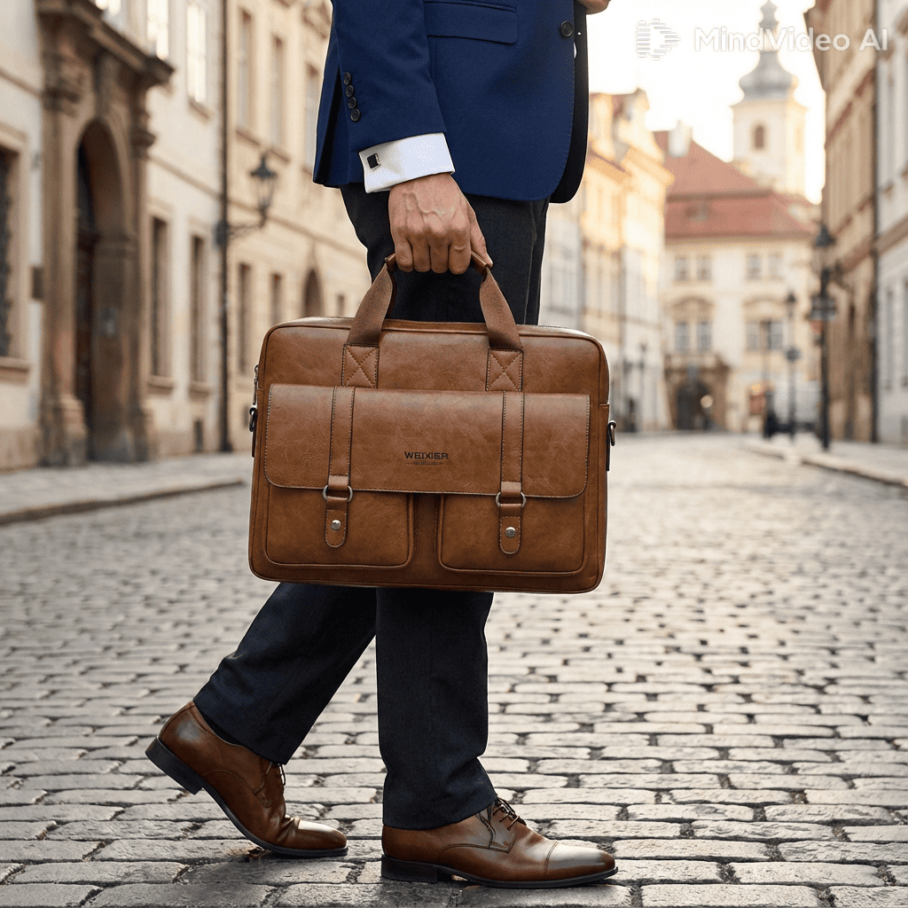 💼 WEIXIER Men’s PU Bag