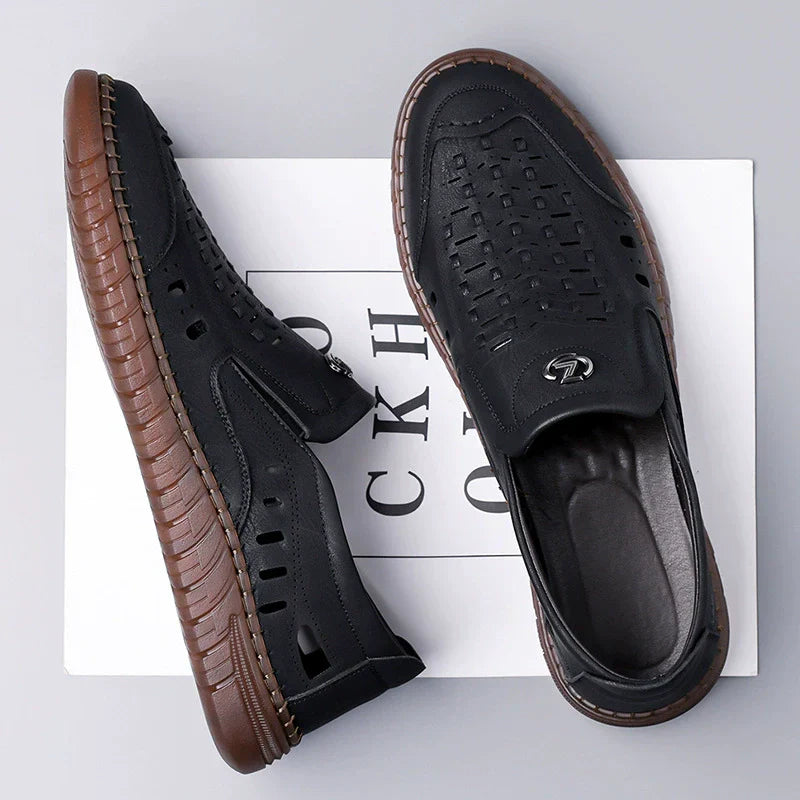 2026 New Men's Sandals – Breathable & Ultra Comfortable✨🖤
