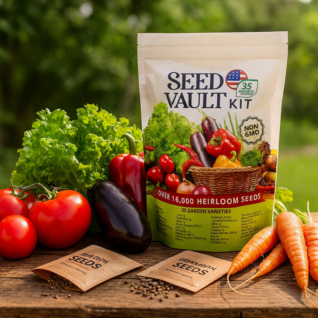 🌾 Ultimate Survival  Vegetable Seed Vault 2026 🌽 35 Garden Varieties