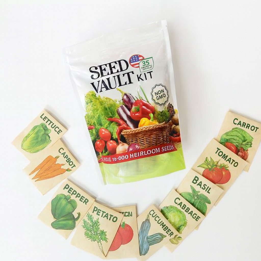 🌾 Ultimate Survival  Vegetable Seed Vault 2026 🌽 35 Garden Varieties