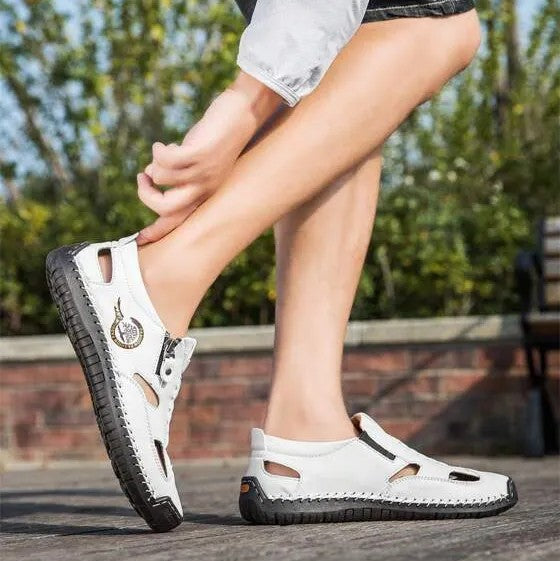 Professional White Sandlaes — Where Class Meets Confidence 💎