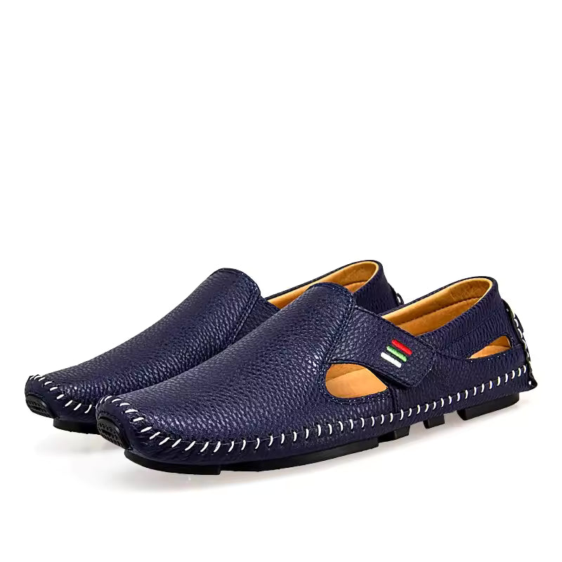 👞 Men's Classic Blue Leather Shoes – Premium Comfort Meets Timeless Style 2026 ✨