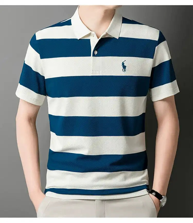 Business Men’s Polo Short Sleeves – Elegance & Comfort-2026 ✨